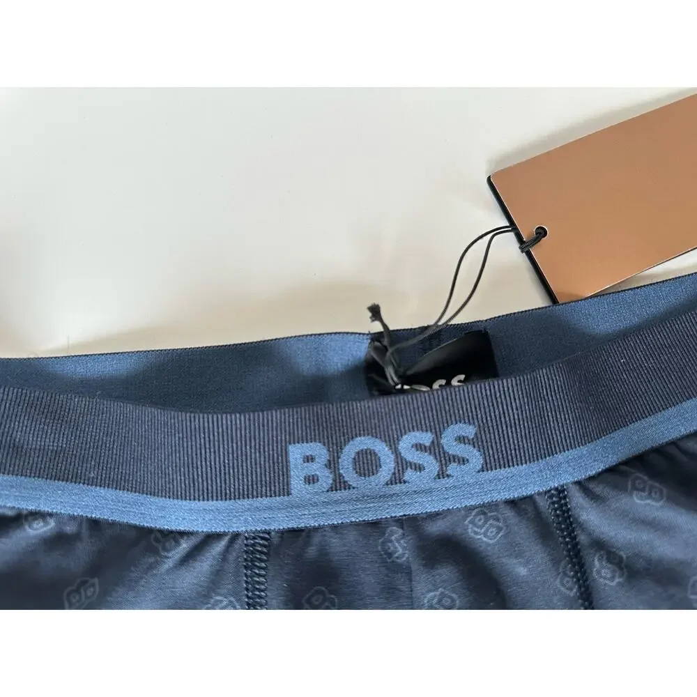BOSS Hugo Boss Briefs Underwear Logo Blue Large NWT $28